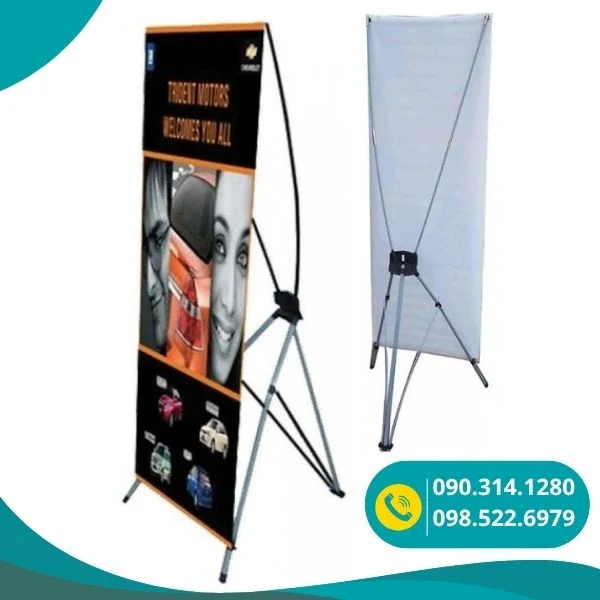 Standee X dễ thao tác